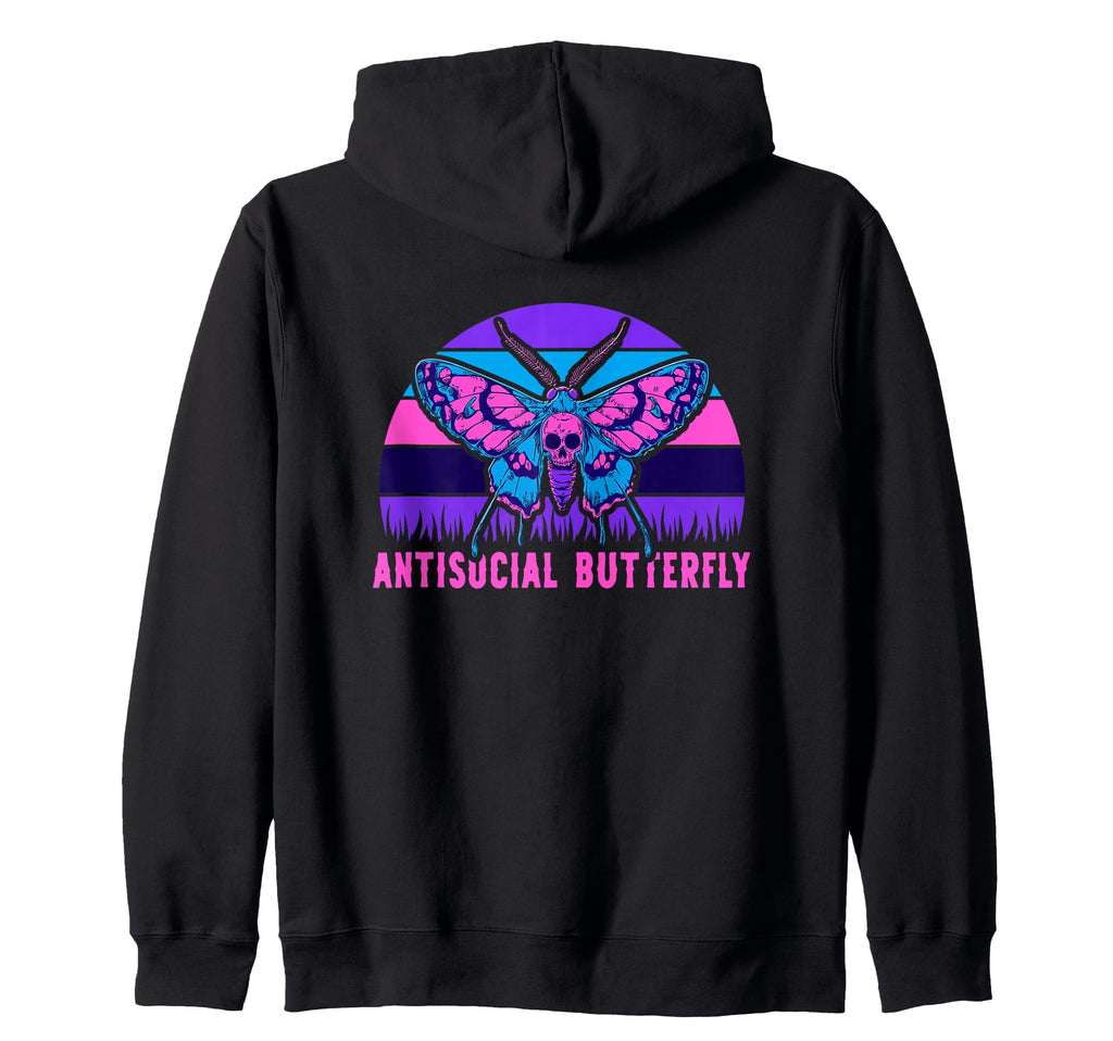 Antisocial Butterfly Gift T-Shirt - Trendy Graphic Men Women - T-Shirt, Sweatshirt, Hoodie