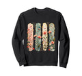 Watercolor Floral Art Sweatshirt - Streetwear Style Unisex - T-Shirt, Sweatshirt, Hoodie