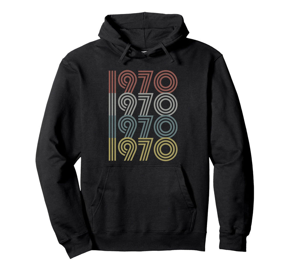 1970 Birth Year Milestone Birthday Hoodie - Fun Novelty Design Unisex - T-Shirt, Sweatshirt, Hoodie