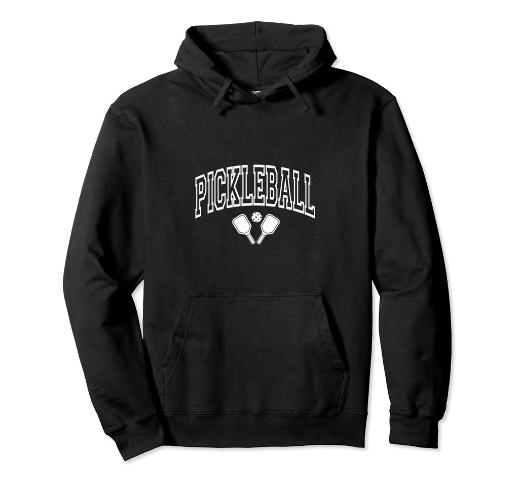 Pickleball Typography Set Pickleball Hoodie - Trendy Graphic for Adults - T-Shirt, Sweatshirt, Hoodie