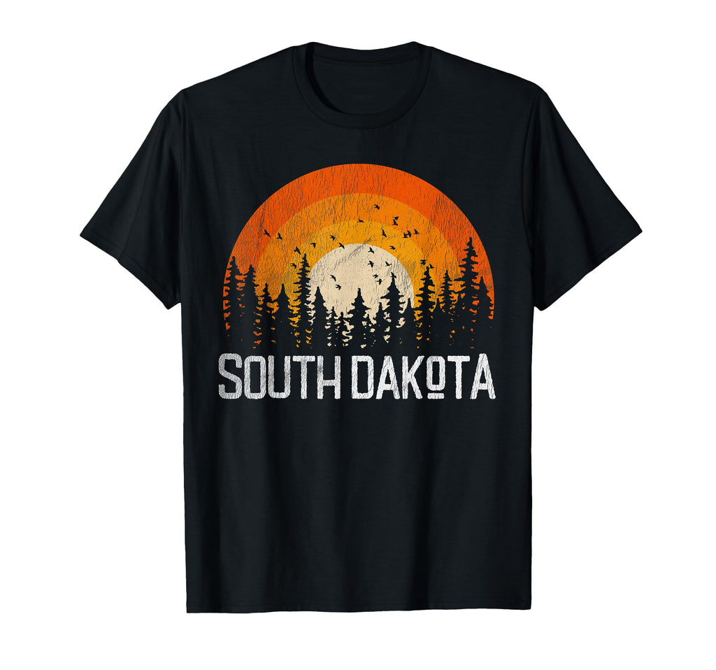 South Dakota 70S 80S T-Shirt - Trendy Graphic Unisex - T-Shirt, Sweatshirt, Hoodie