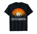 South Dakota 70S 80S T-Shirt - Trendy Graphic Unisex - T-Shirt, Sweatshirt, Hoodie