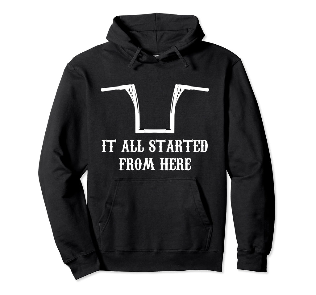 Funny Motorcycle Rider Custom Motorcycle Hoodie - Graphic Print for Adults - T-Shirt, Sweatshirt, Hoodie
