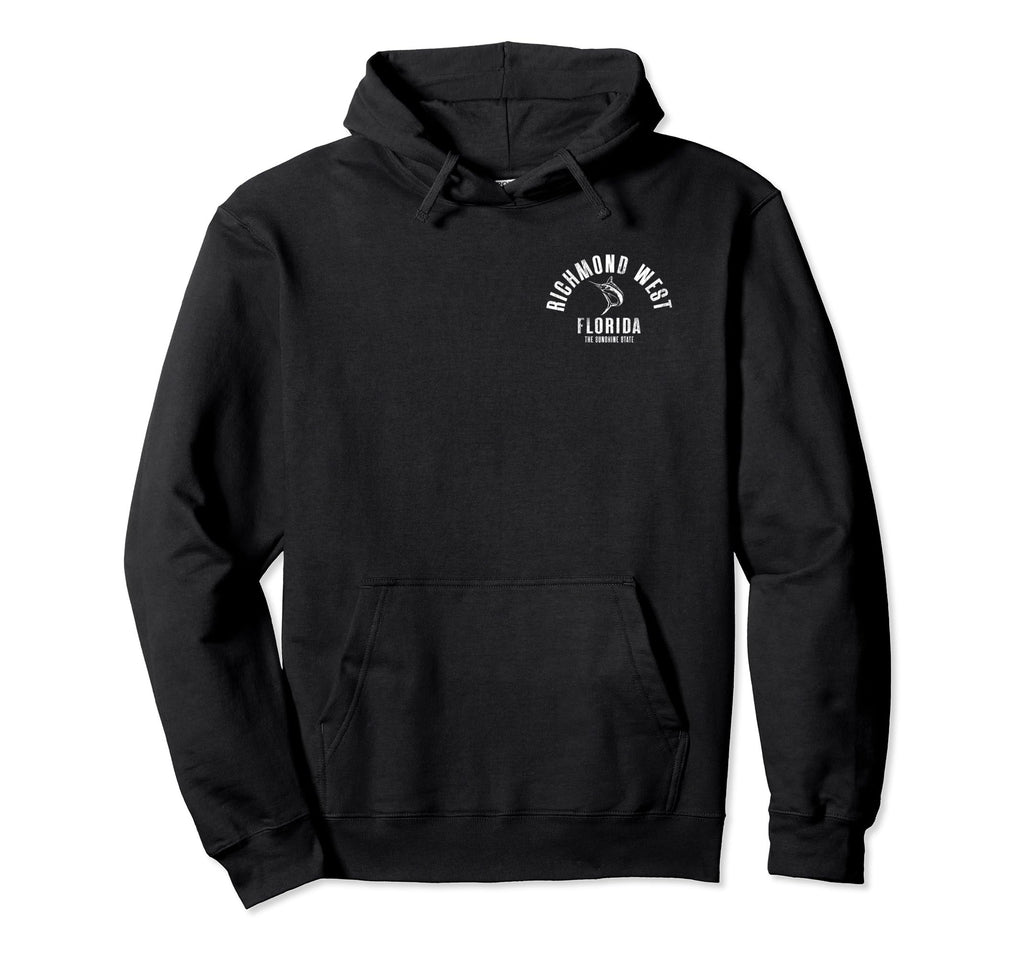 Richmond West Florida Fl Beach Front Hoodie - Novelty Apparel for Adults - T-Shirt, Sweatshirt, Hoodie