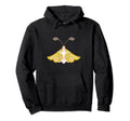 Crafty Moth Goth Horror Antisocial Hoodie - Custom Art Print for Adults - T-Shirt, Sweatshirt, Hoodie