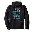 Cafe Racer Motorcycle Hoodie - Custom Art Print Men Women - T-Shirt, Sweatshirt, Hoodie