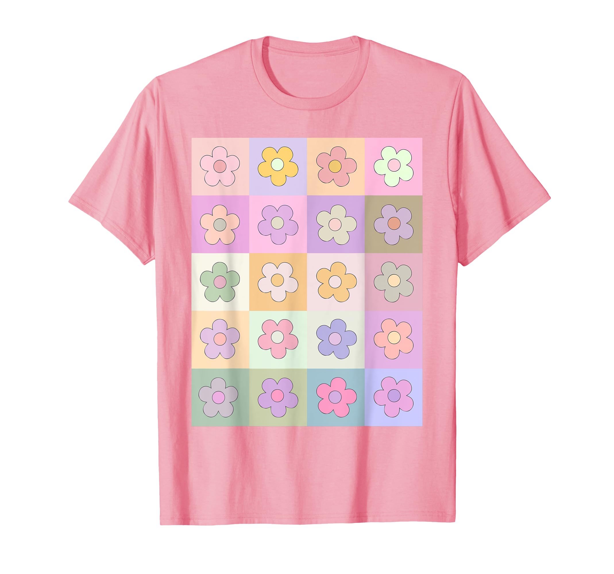 Danish Pastel Aesthetic Flower T-Shirt - Aesthetic Graphic Men Women - T-Shirt, Sweatshirt, Hoodie