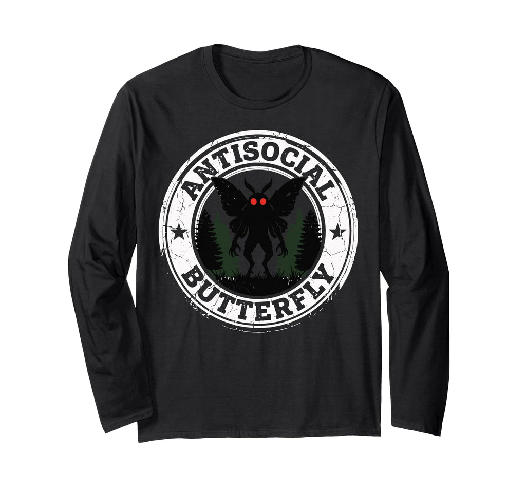 Antisocial Butterfly T-Shirt - Streetwear Style Men Women - T-Shirt, Sweatshirt, Hoodie