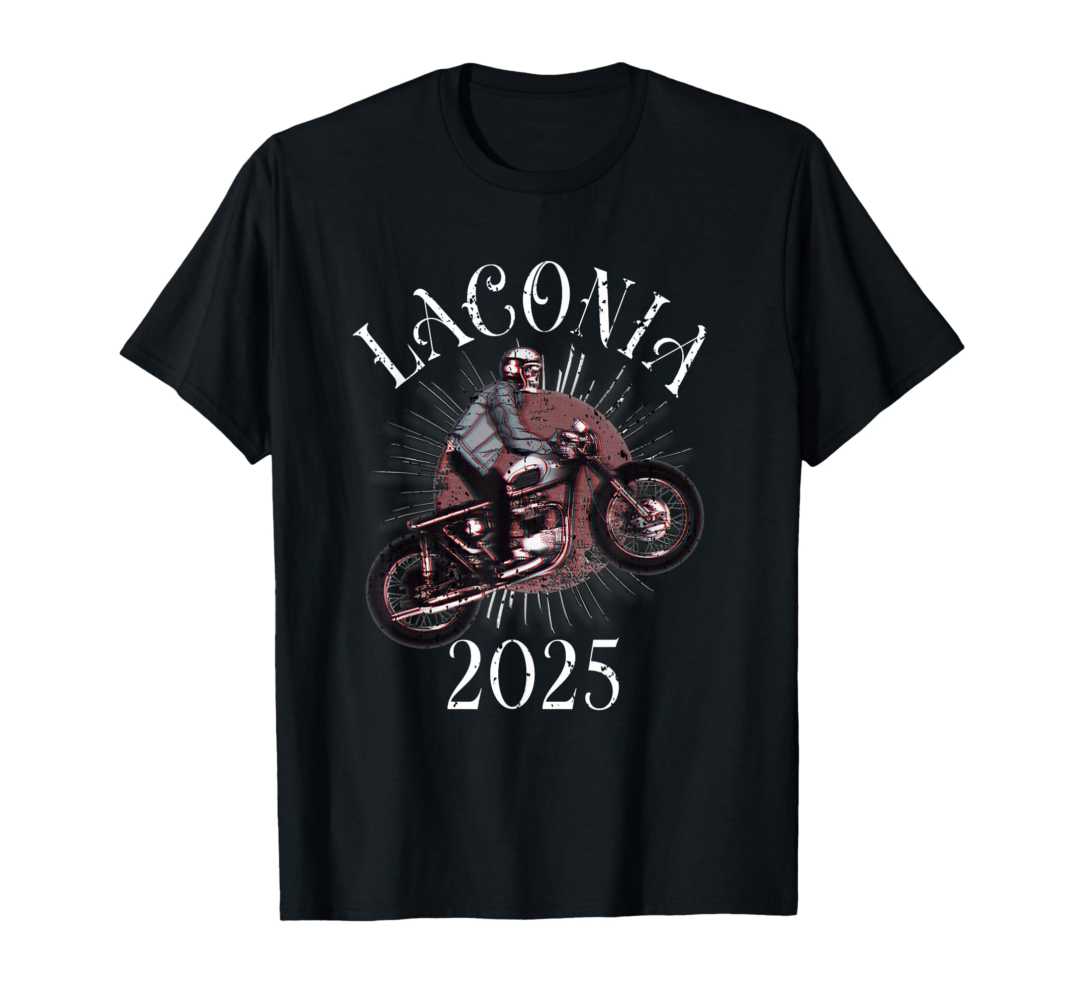 Laconia Bike Rally 2025 Weirs Beach Nh T-Shirt - Unique Graphic for Adults - T-Shirt, Sweatshirt, Hoodie
