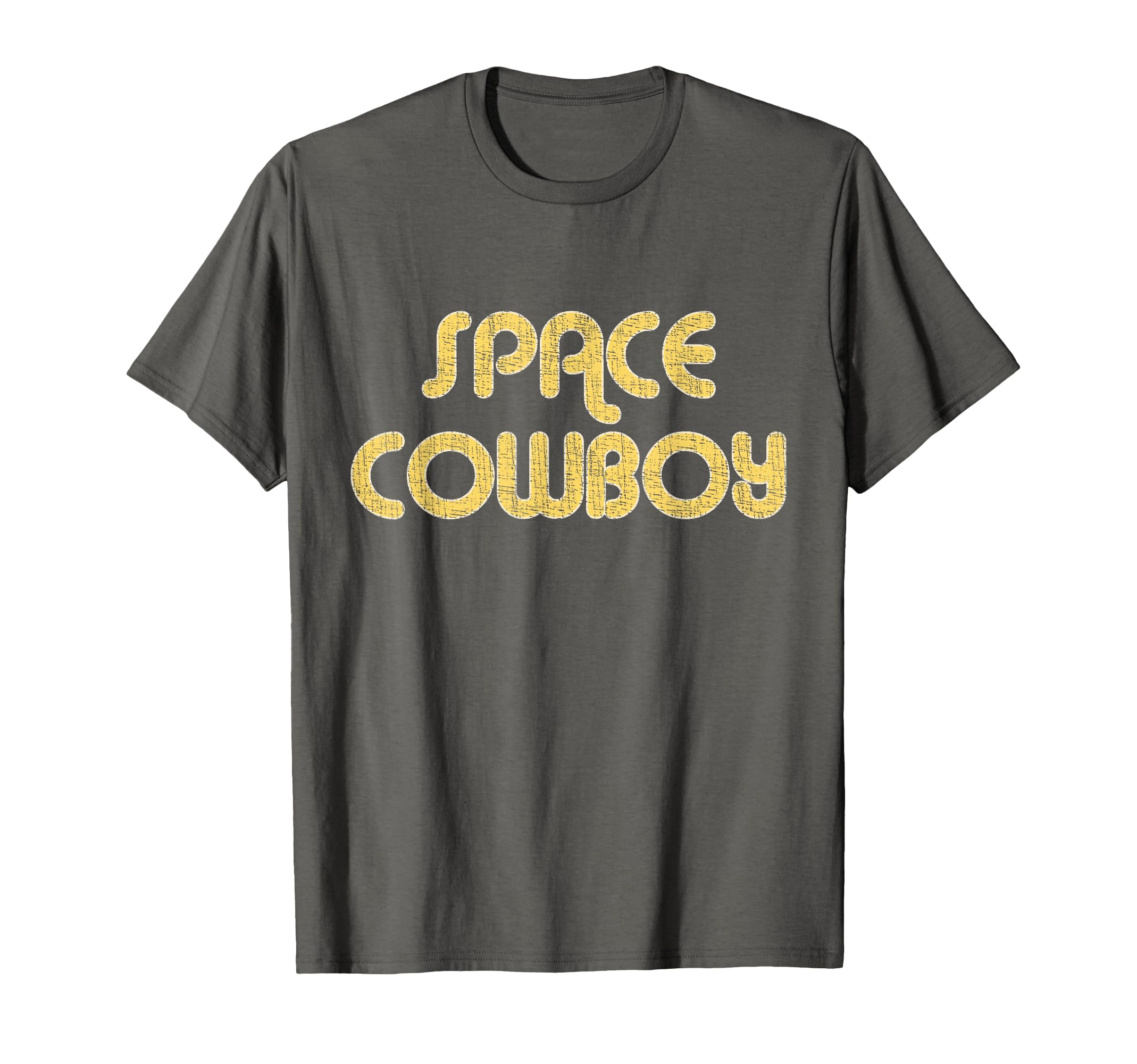 Space Cowboy Large Distressed T-Shirt - Custom Art Print for Adults - T-Shirt, Sweatshirt, Hoodie