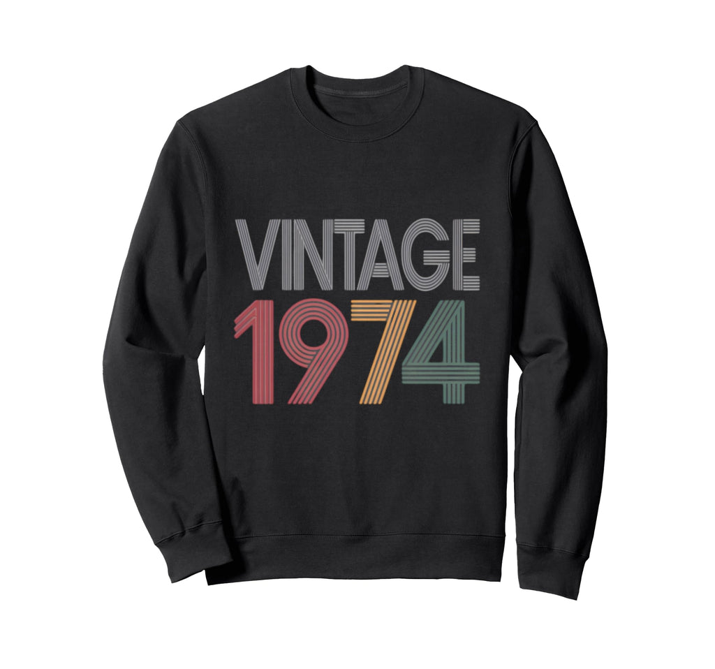 1974 Seventies Sweatshirt - Graphic Print Men Women - T-Shirt, Sweatshirt, Hoodie