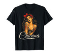 Chicana 80S Pin Up Hot Latina Tattoo T-Shirt - Aesthetic Graphic Unisex - T-Shirt, Sweatshirt, Hoodie