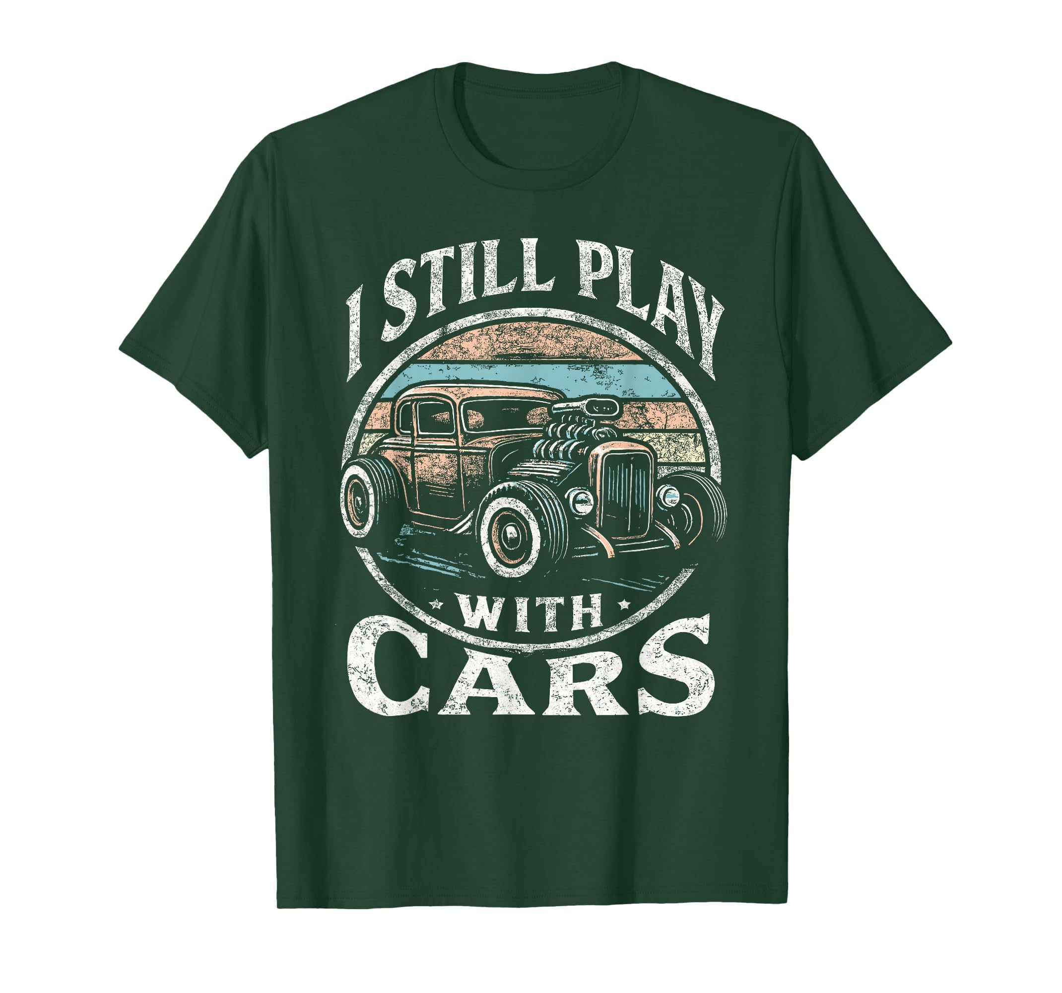 Rat Rod Dad I Still Play Cars Hot T-Shirt - Aesthetic Graphic for Adults - T-Shirt, Sweatshirt, Hoodie