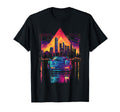 Retrowave Aesthetic 1980S 1990S Car T-Shirt - Streetwear Style for Adults - T-Shirt, Sweatshirt, Hoodie