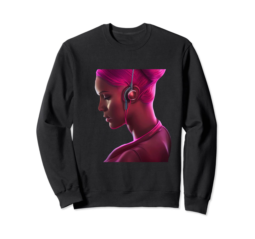 Retrowave Synthwave 80S Eighties Sweatshirt - Fun Novelty Design Unisex - T-Shirt, Sweatshirt, Hoodie
