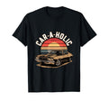 Car Holic Sunset Car T-Shirt - Unique Graphic Unisex - T-Shirt, Sweatshirt, Hoodie