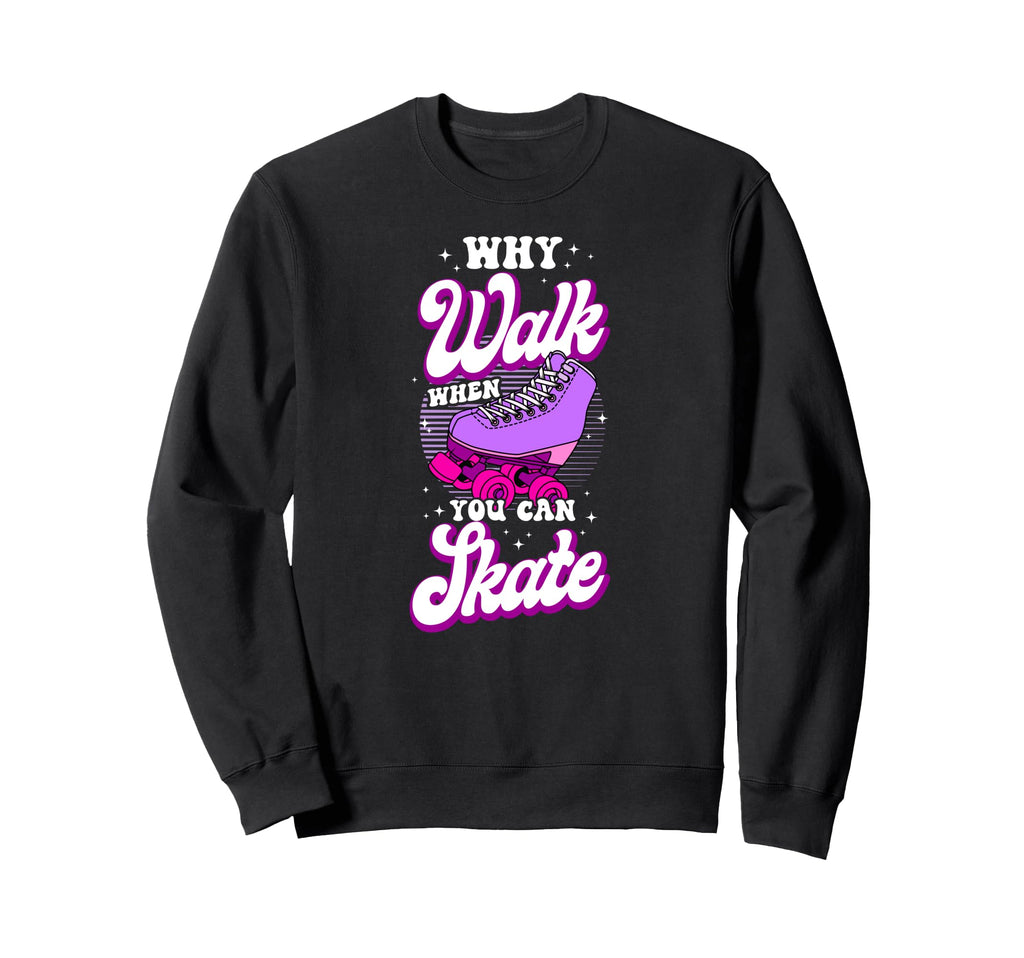 Roller Skating Skate 1970S Sweatshirt - Novelty Apparel for Adults - T-Shirt, Sweatshirt, Hoodie