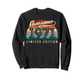 Awesome Since 1971 55Th Birthday Sweatshirt - Novelty Apparel Unisex - T-Shirt, Sweatshirt, Hoodie