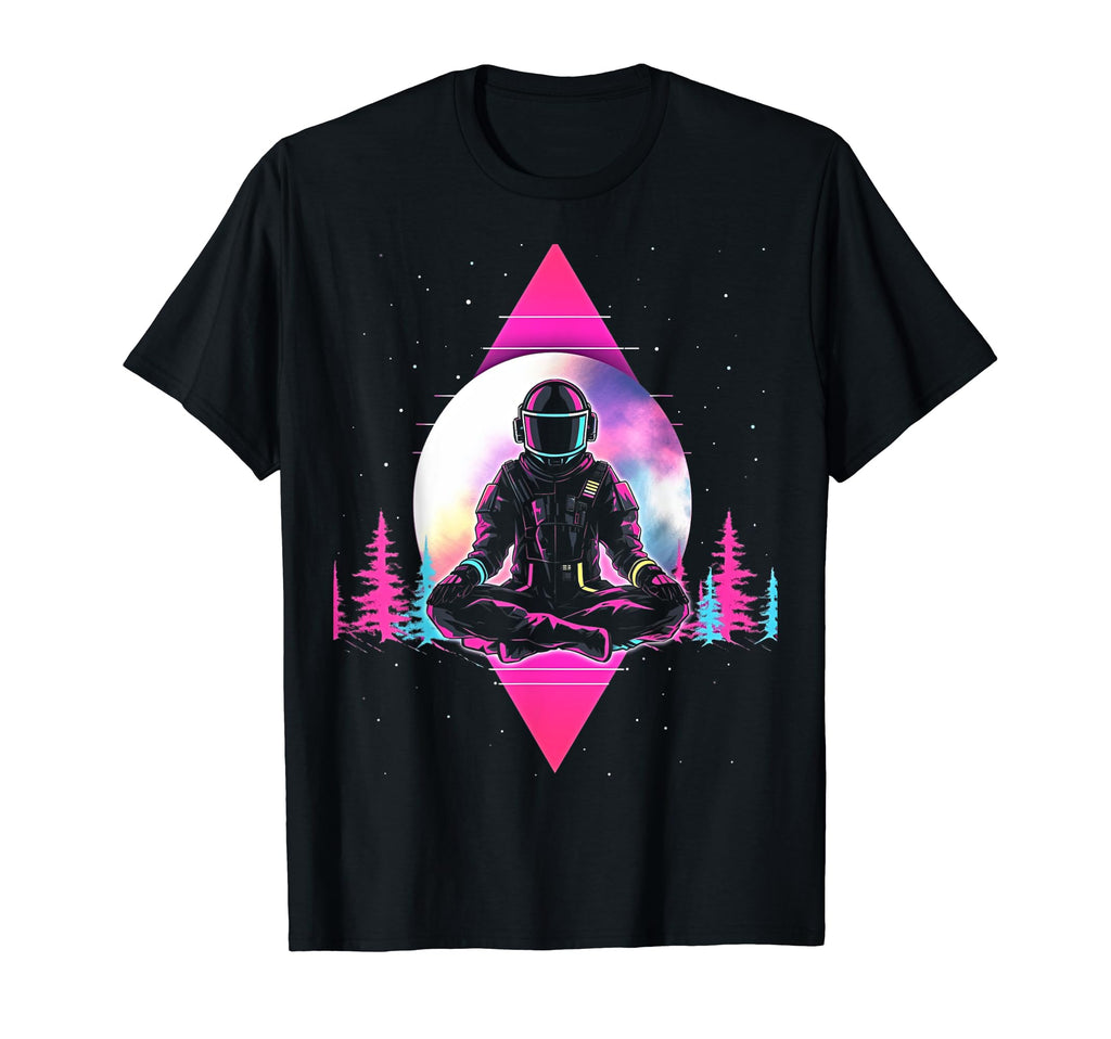 Synthwave Astronaut Cyberpunk 80S Sci Fi 200 T-Shirt - Graphic Print Unisex - T-Shirt, Sweatshirt, Hoodie