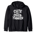 Overthinking Mind Self Awareness Hoodie - Aesthetic Graphic Men Women - T-Shirt, Sweatshirt, Hoodie