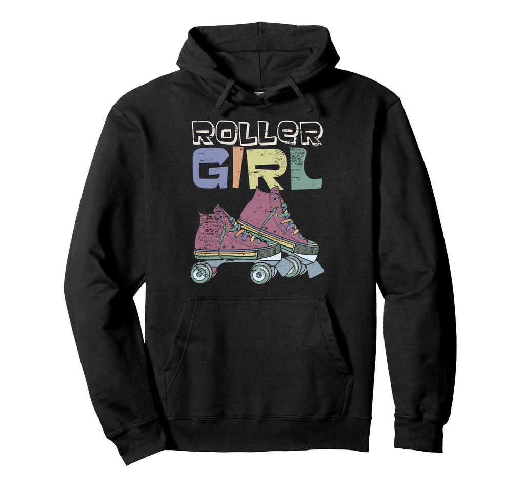 Fun Roller Roller Derby Roller Skates Hoodie - Custom Art Print Men Women - T-Shirt, Sweatshirt, Hoodie
