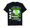 May Is Mental Health Awareness Month T-Shirt - Custom Art Print Men Women - T-Shirt, Sweatshirt, Hoodie