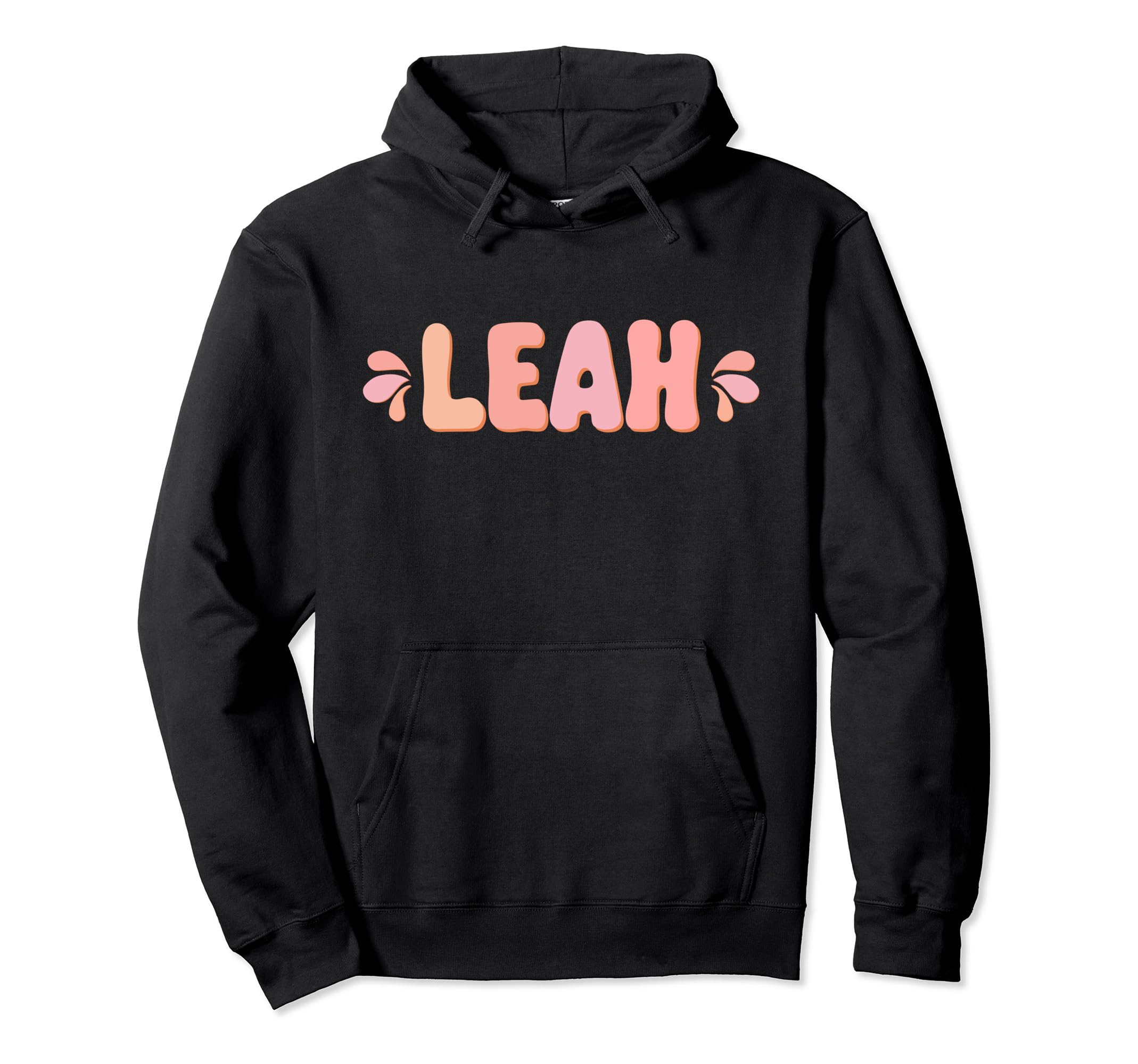 My First Name Is Leah Eighties Personalized Hoodie - Unique Graphic Unisex - T-Shirt, Sweatshirt, Hoodie
