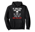 Funny See If You Can Read This She Fell Hoodie - Unique Graphic for Adults - T-Shirt, Sweatshirt, Hoodie
