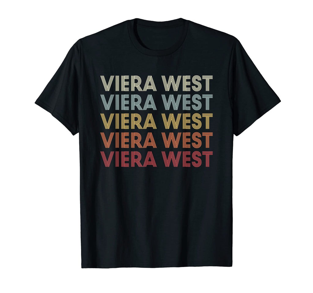Viera West Florida Viera West Fl Text T-Shirt - Custom Art Print Unisex - T-Shirt, Sweatshirt, Hoodie