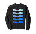 Dillon Name Stack Sweatshirt - Casual Everyday Wear for Adults - T-Shirt, Sweatshirt, Hoodie