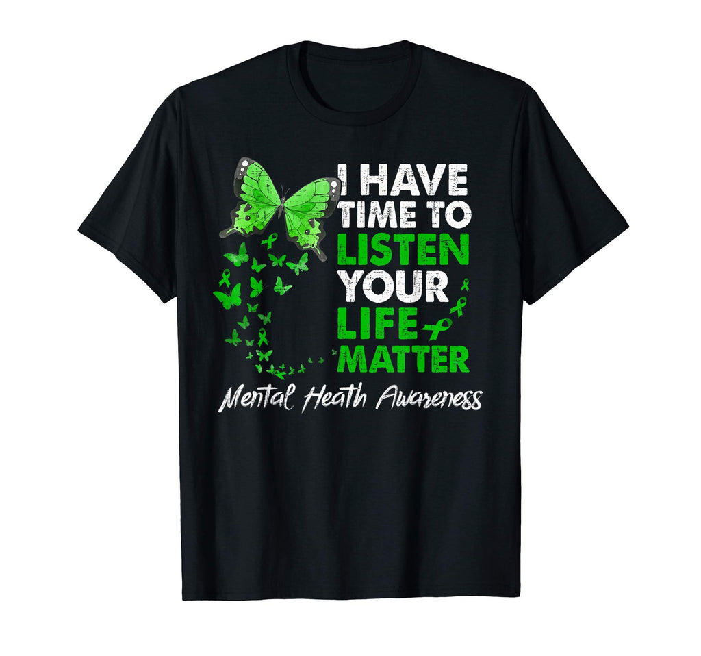 I Have Time To Listen Your Life T-Shirt - Minimalist Print Men Women - T-Shirt, Sweatshirt, Hoodie