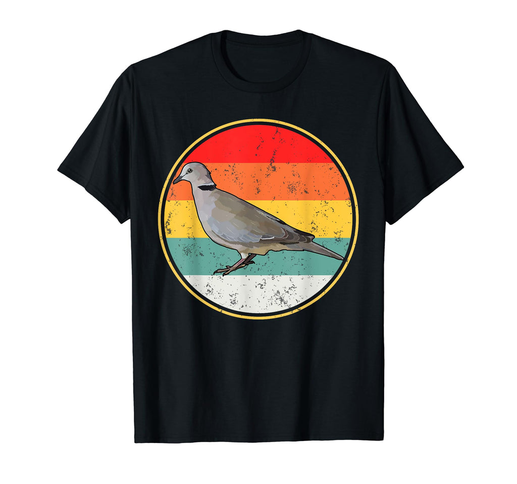Sunset Ring Necked Doves Bird T-Shirt - Custom Art Print Men Women - T-Shirt, Sweatshirt, Hoodie