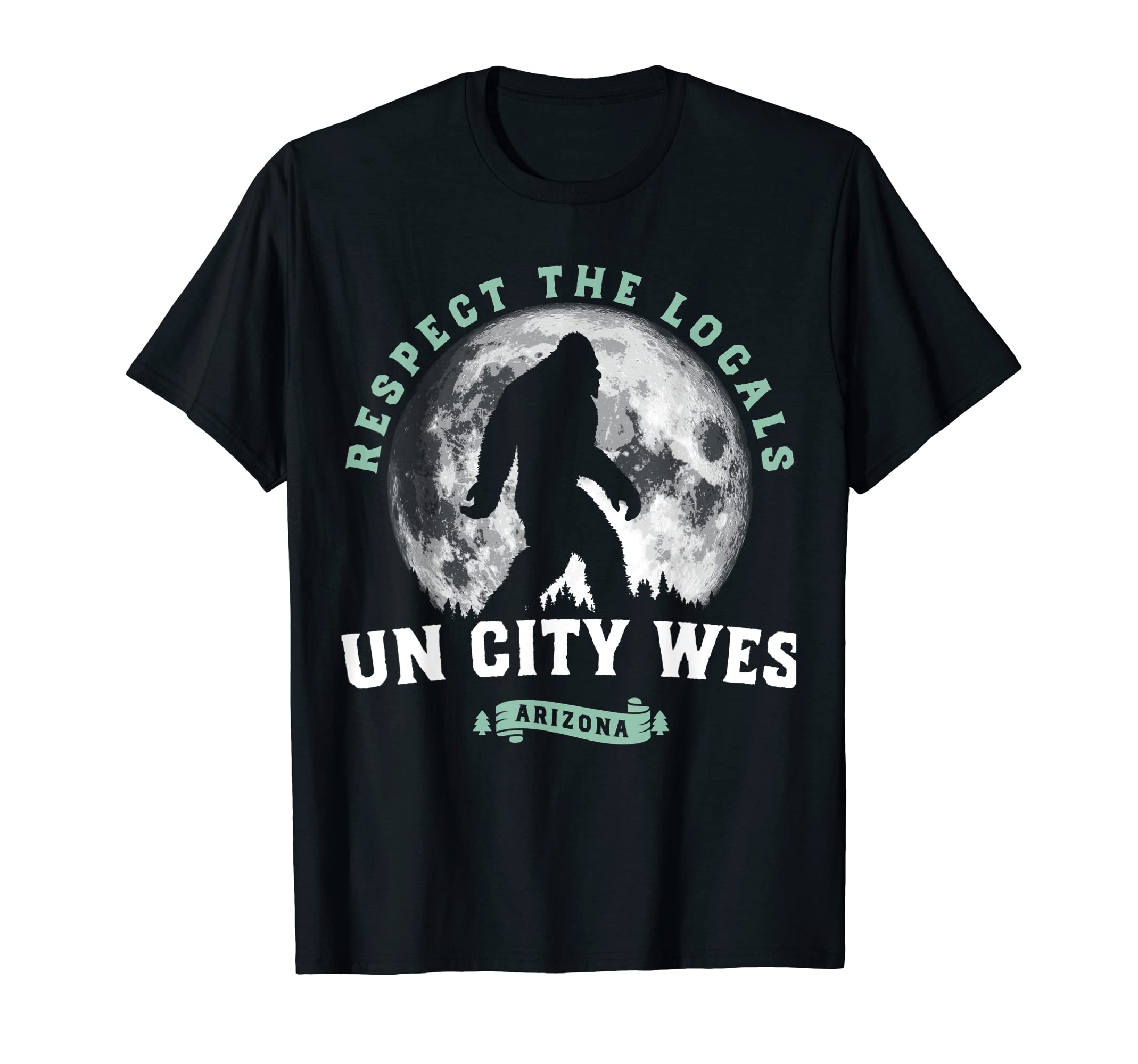 Sun City West Arizona Bigfoot Night T-Shirt - Unique Graphic Men Women - T-Shirt, Sweatshirt, Hoodie