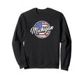 Michigan United States Flag Distressed Sweatshirt - Graphic Print Men Women - T-Shirt, Sweatshirt, Hoodie