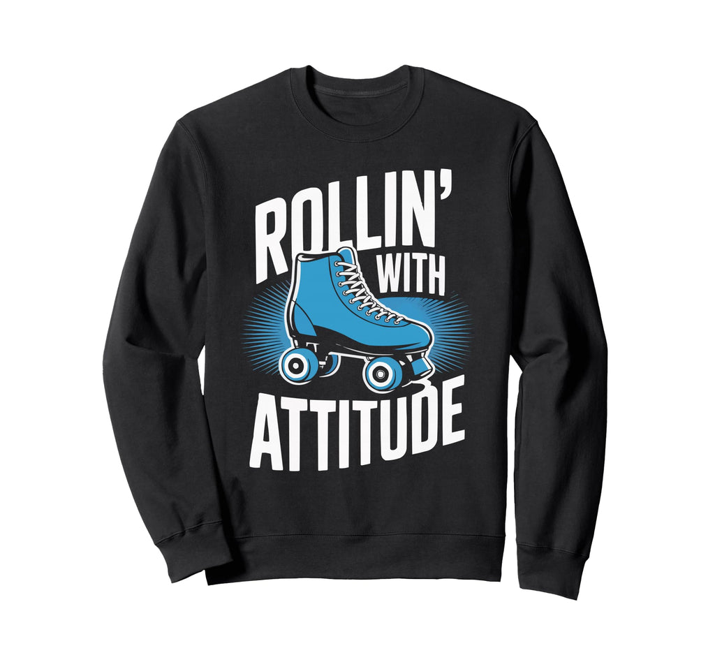 Roller Derby Roller Skating Contact Sweatshirt - Unique Graphic Unisex - T-Shirt, Sweatshirt, Hoodie