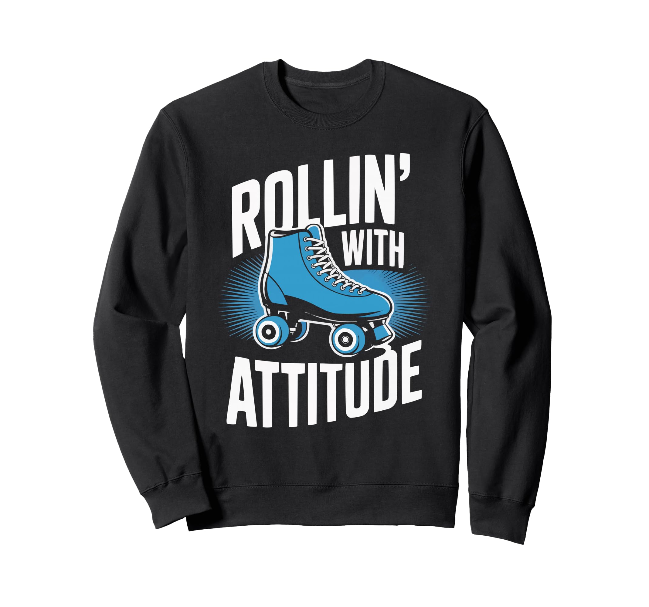 Roller Derby Roller Skating Contact Sweatshirt - Unique Graphic Unisex - T-Shirt, Sweatshirt, Hoodie