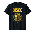 Disco Ball Music Dancing 70S 80S T-Shirt - Minimalist Print Men Women - T-Shirt, Sweatshirt, Hoodie