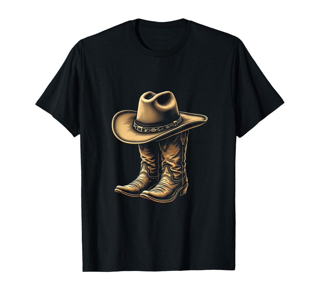 Cowboy T-Shirt - Fun Novelty Design Unisex - T-Shirt, Sweatshirt, Hoodie