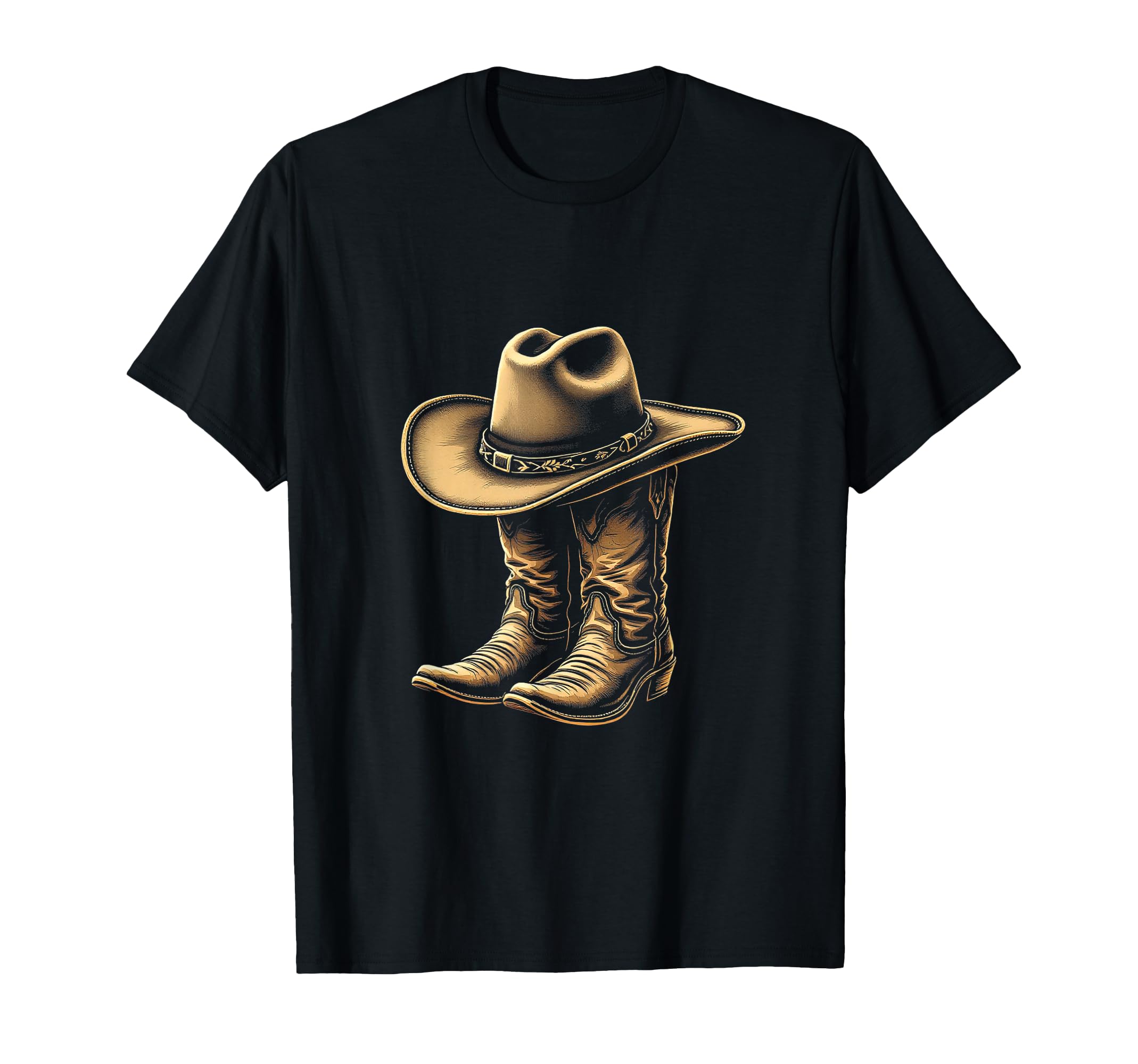 Cowboy T-Shirt - Fun Novelty Design Unisex - T-Shirt, Sweatshirt, Hoodie