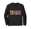 Forever Anxious Typography Introverts T-Shirt - Novelty Apparel for Adults - T-Shirt, Sweatshirt, Hoodie