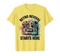 Revival Starts Here Throwback T-Shirt - Unique Graphic Unisex - T-Shirt, Sweatshirt, Hoodie