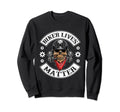 Biker Lives Matter Motorcycle Skull Sweatshirt - Fun Novelty Design Unisex - T-Shirt, Sweatshirt, Hoodie
