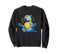 Meditation Parrot Yoga Pose Relaxing Sweatshirt - Graphic Print Men Women - T-Shirt, Sweatshirt, Hoodie