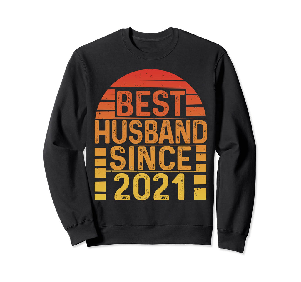 Best Husband Since 2021 Wedding Sweatshirt - Custom Art Print Unisex - T-Shirt, Sweatshirt, Hoodie