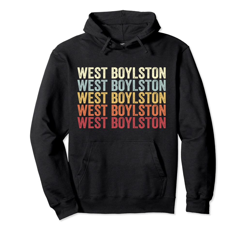 West Boylston Massachusetts West Hoodie - Aesthetic Graphic for Adults - T-Shirt, Sweatshirt, Hoodie