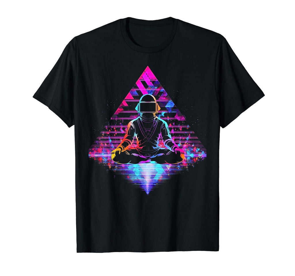 Synthwave Astronaut Cyberpunk 80S Sci T-Shirt - Novelty Apparel for Adults - T-Shirt, Sweatshirt, Hoodie