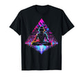 Synthwave Astronaut Cyberpunk 80S Sci T-Shirt - Novelty Apparel for Adults - T-Shirt, Sweatshirt, Hoodie