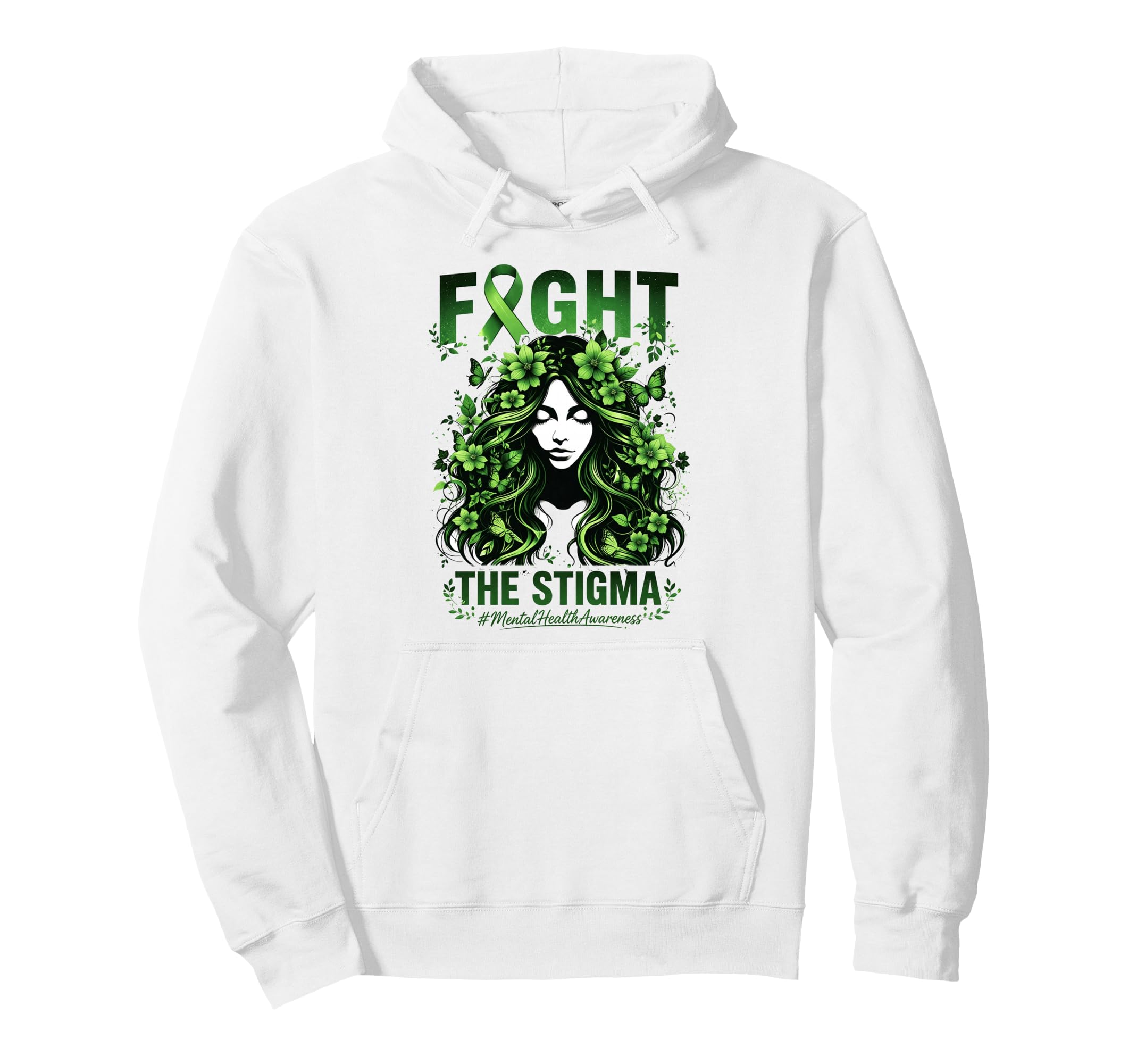 Mental Health Awareness Anxiety Depression Hoodie - Trendy Graphic Unisex - T-Shirt, Sweatshirt, Hoodie