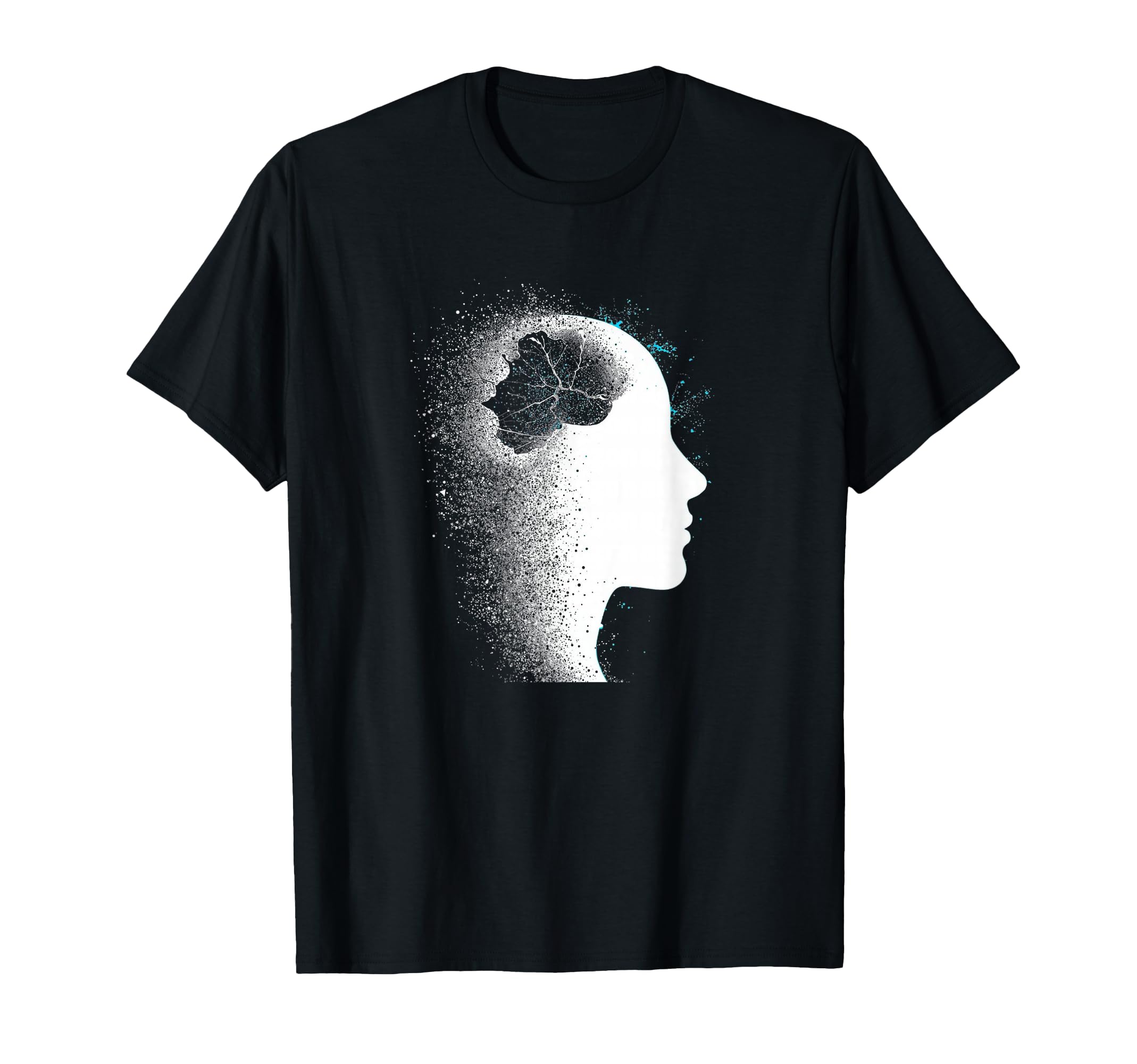 Glitch Pointillism Art Overthinker T-Shirt - Graphic Print Men Women - T-Shirt, Sweatshirt, Hoodie