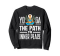 Morning Meditation Bliss Yoga Sweatshirt - Custom Art Print Men Women - T-Shirt, Sweatshirt, Hoodie